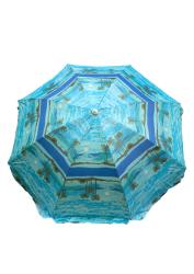 Зонт пляжный фольгированный с наклоном (4 расцветок) 200 см 12 шт/упак М44459 - фото 22