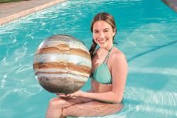 Пляжный мяч 61см "Планета Юпитер" с подсветкой 24 шт/упак 31043 - фото 7